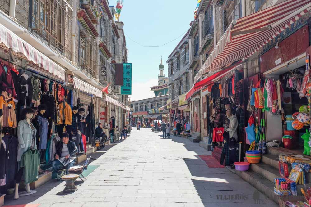 Barrio musulmán Lhasa