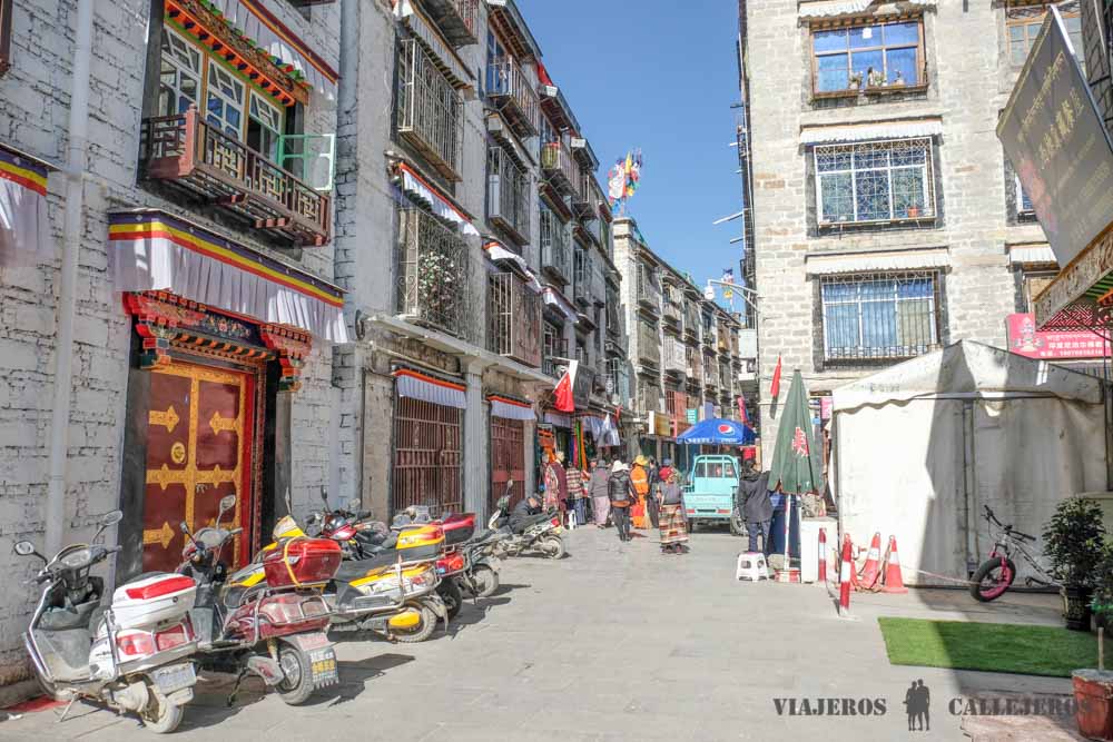 Calles de Lhasa
