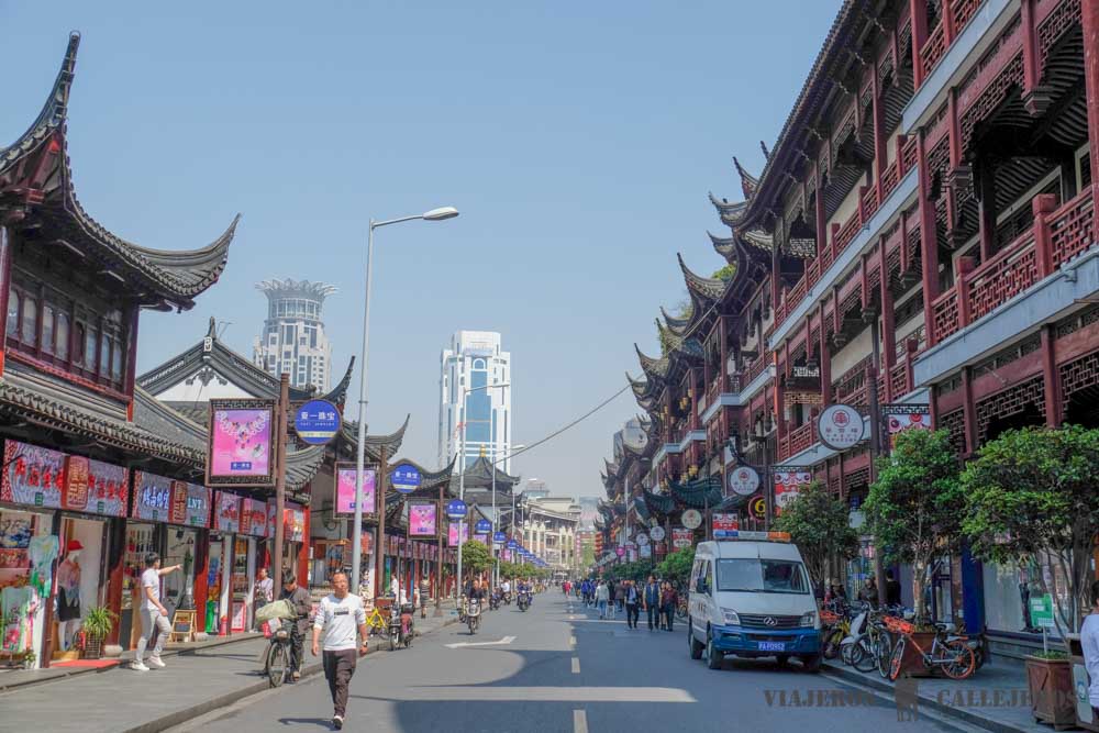 Alrededores Mercado Yuyuan