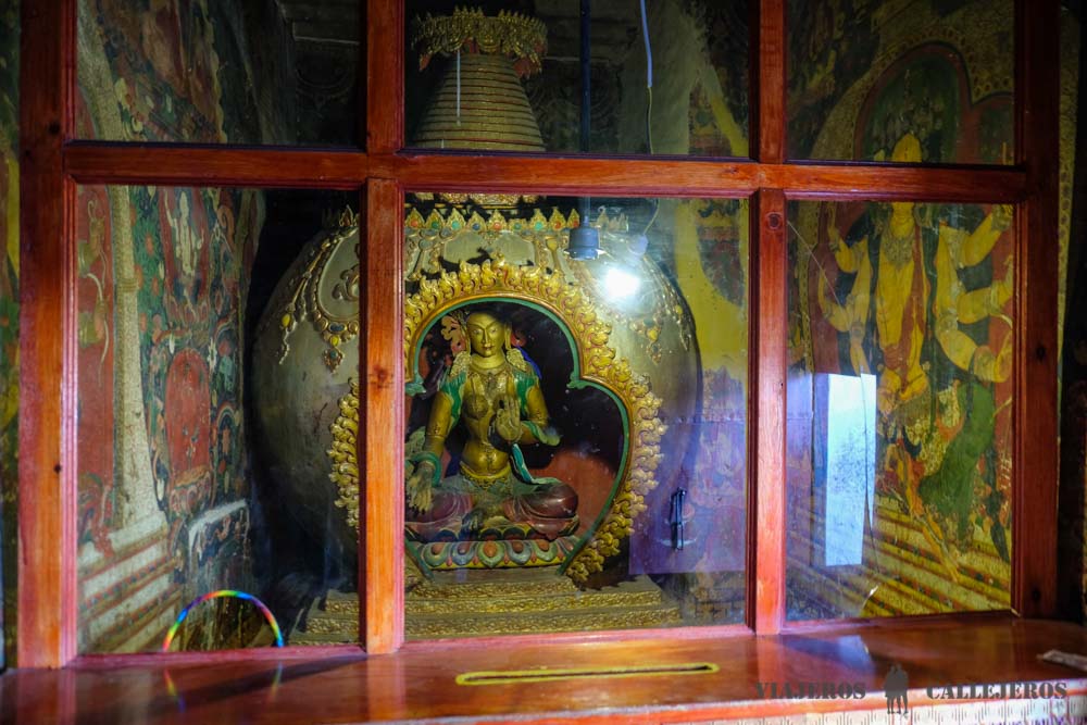 Interior capilla de la Pagoda Kumbum