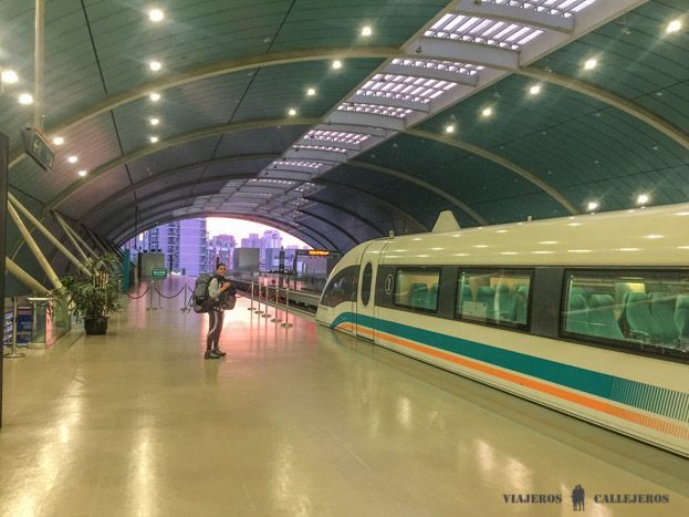 Tren Maglev. Como ir del aeropuerto a Shanghái