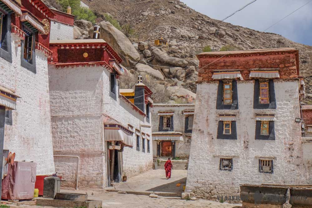 Monasterio Sera en Tíbet