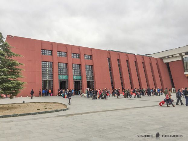 Estación de Lhasa. Tíbet