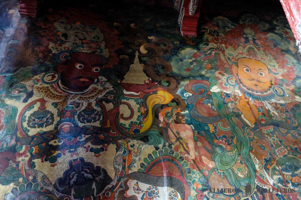 Frescos del Palacio de Potala