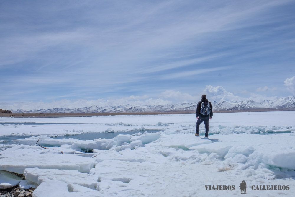 Lago Namtso en Tíbet