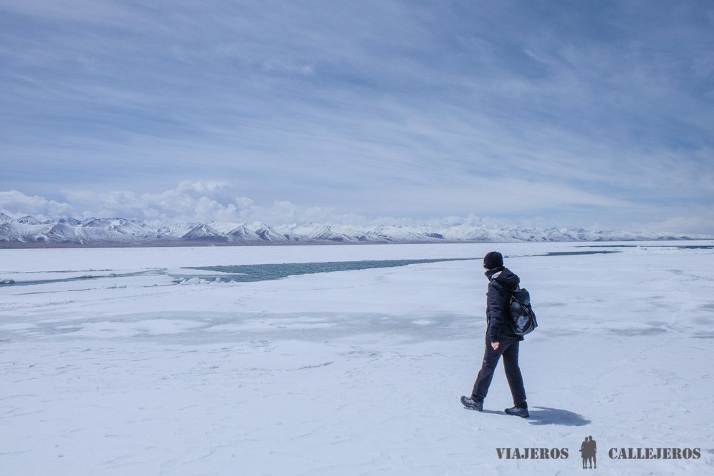 Lago Namtso en Tíbet