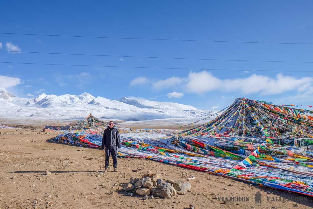 Increíbles paisajes camino del Lago Namtso