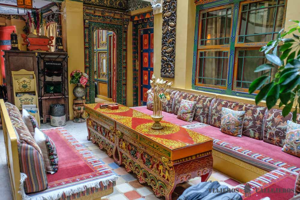 Recepción hotel Lhasa