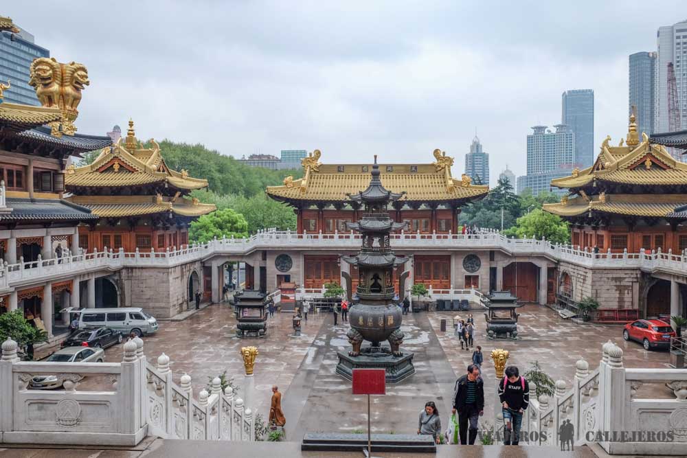 Templo Jing'an. Shanghái en tres días