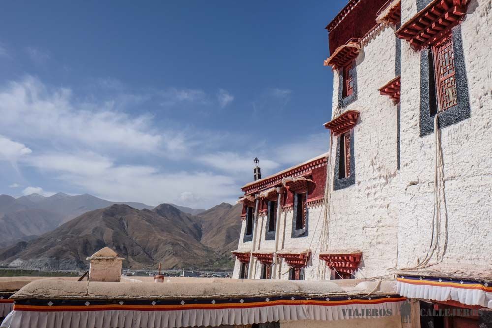Detalles del Palacio de Potala