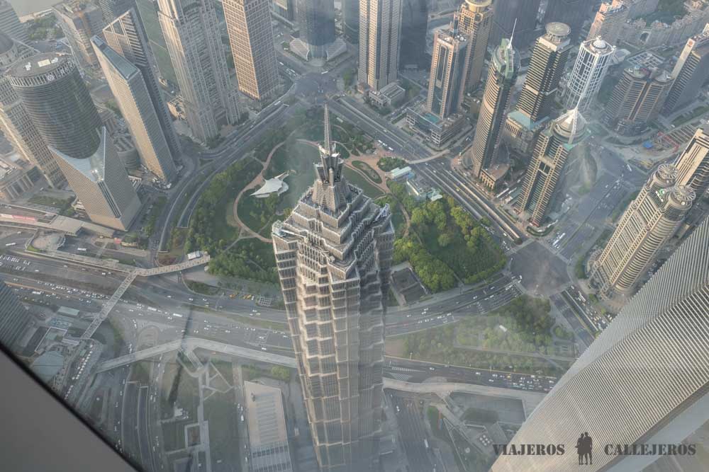 Vistas desde la Shanghai Tower