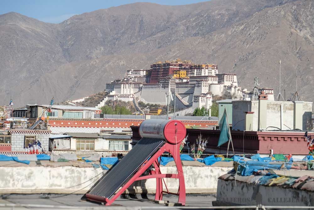 Vistas del Potala desde Tashitakge Hotel Lhasa