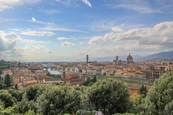 Florencia desde la Piazzale Michelangelo