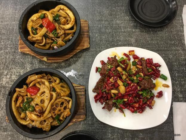 Cena en Shanghái