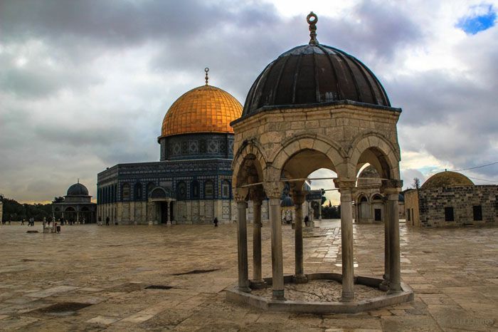 Explanada de las Mezquitas en Jerusalén
