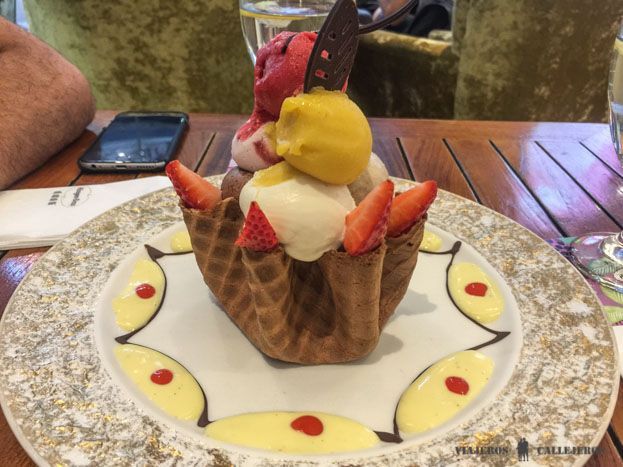 Postre en Haagen Dazs