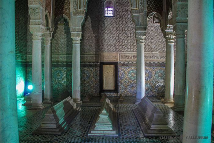 Tumbas Saadies, uno de los mejores lugares que visitar en Marrakech