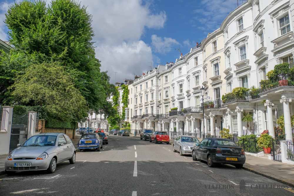 Barrio Notting Hill en Londres