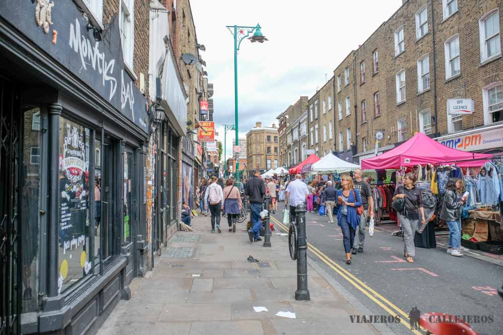 Mercado Brick Lane en Londres