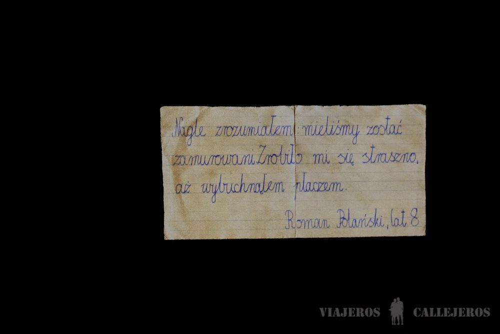 Detalles que se pueden ver en la Fábrica de Oskar Schindler