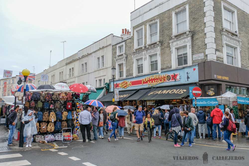 Calles del Mercado de Portobello