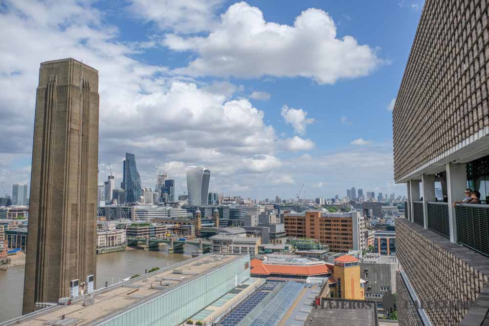 Vistas de Londres desde el Tate Modern