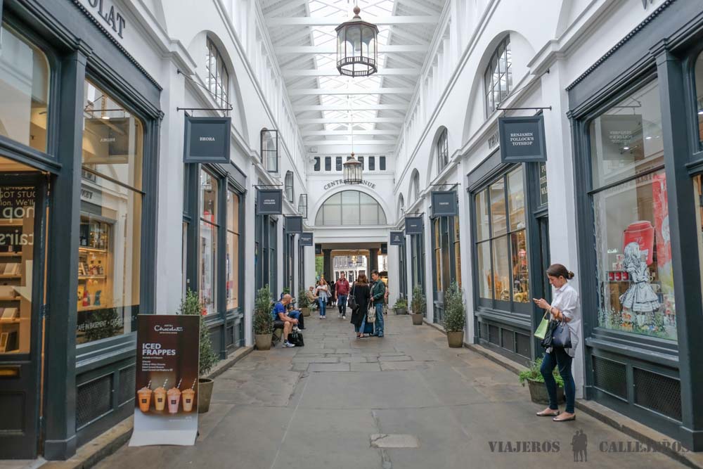 Tiendas en Covent Garden en Londres