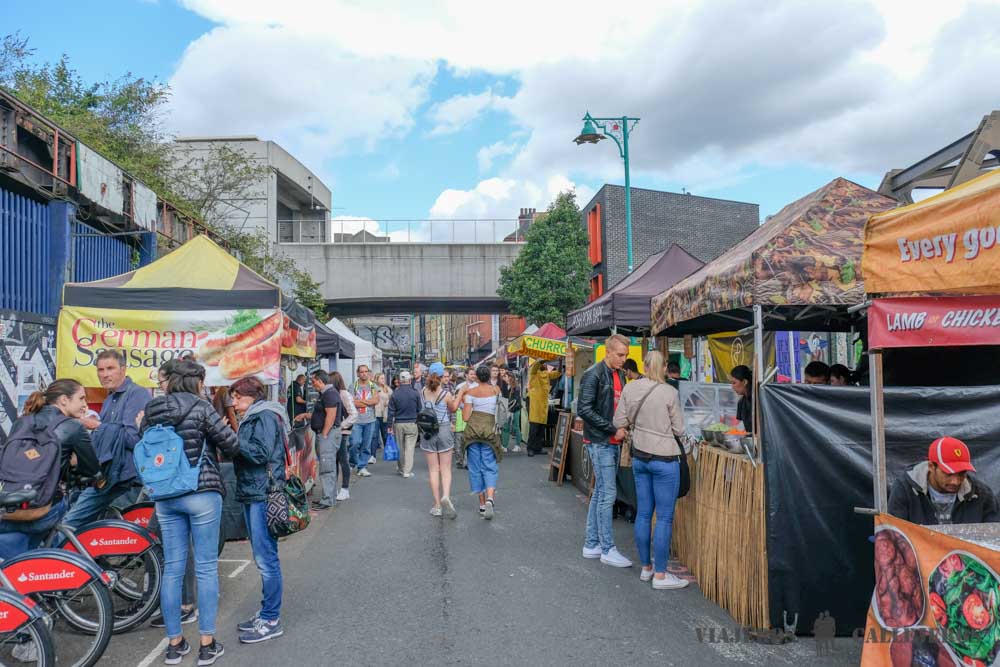 Mercado Brick Lane en Londres