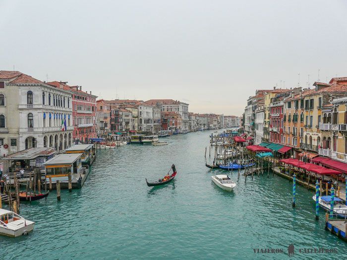 El Gran Canal desde el Puente Rialto