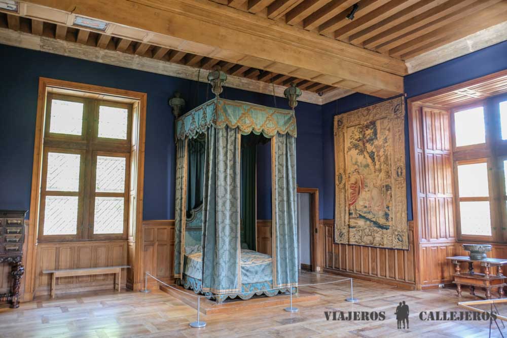 Cámara del Rey. Castillo d´Azay-le-Rideau