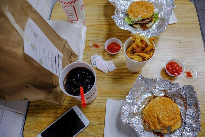 Five Guys, la mejor hamburguesa de Nueva York
