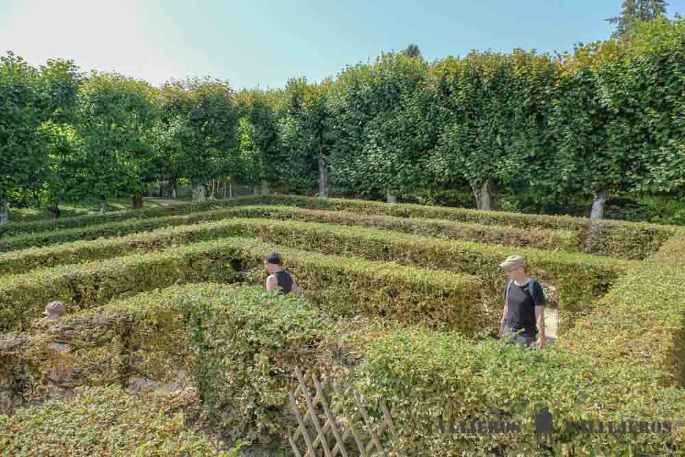 Laberinto. Jardines de Villandry