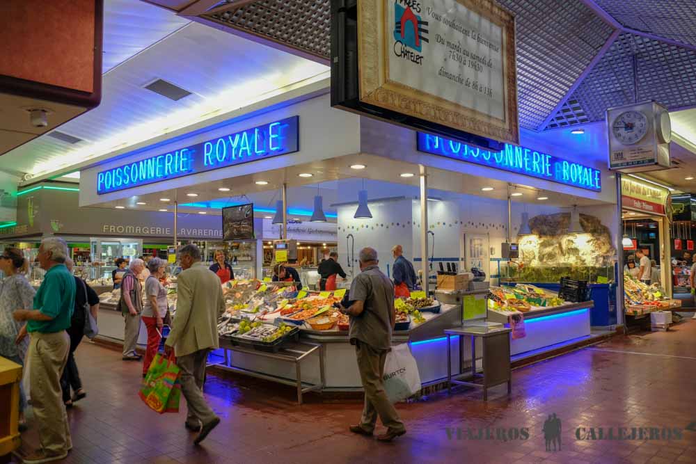 Mercado en Halles Châtelet