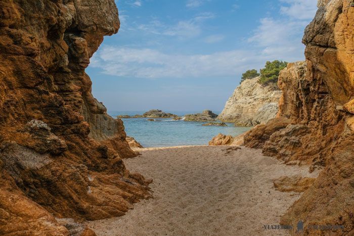 Punta d'en Sureda en la Playa de Fenals