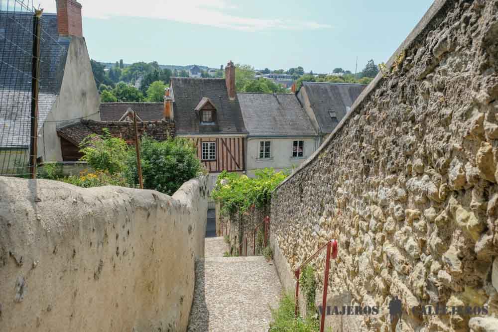 Subida al mirador de Amboise