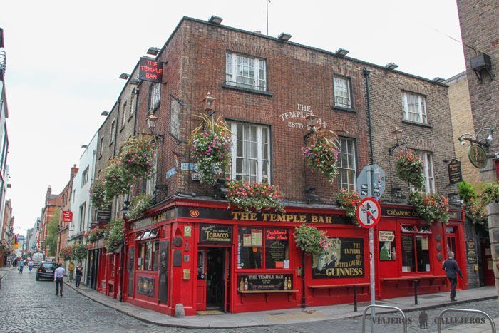 Temple Bar, una de las paradas en el Free tour por Dublín, ¡Gratis!