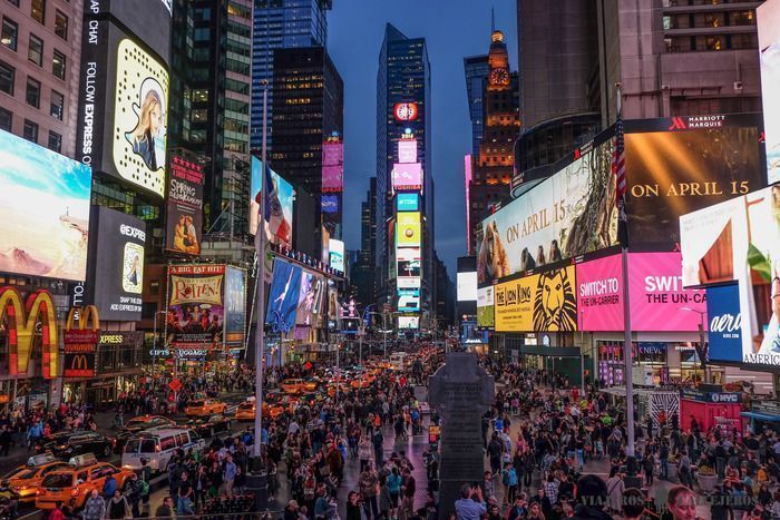 Times Square de noche
