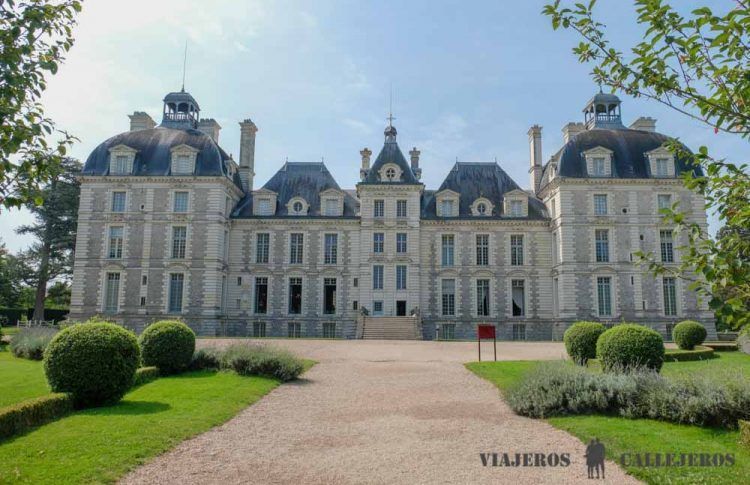Fachada norte del Castillo de Cheverny