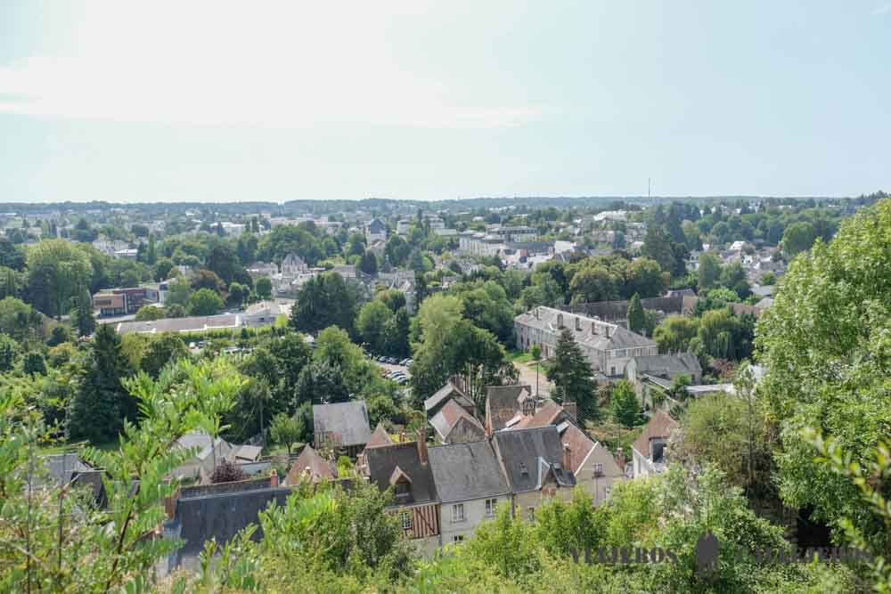 Vistas de Amboise desde el mirador