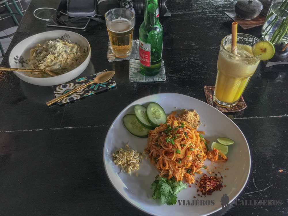 Pad Thai en Elephant Restaurant