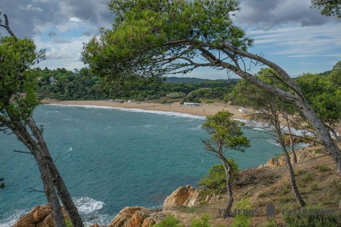 LLa playa Es Castell en Palamós