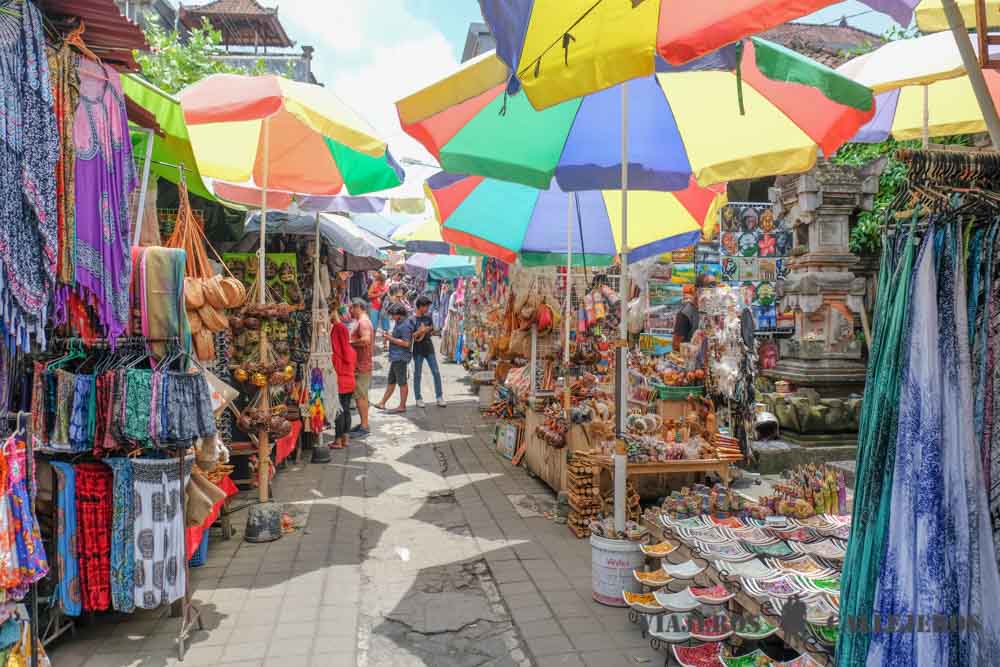 Visitar el Mercado, una de las cosas que hacer en Ubud