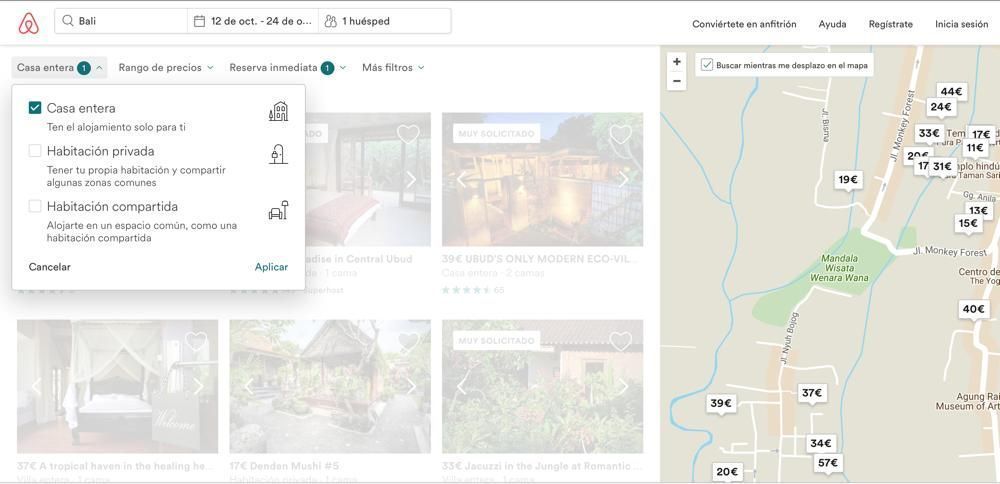 Villa Airbnb en Bali