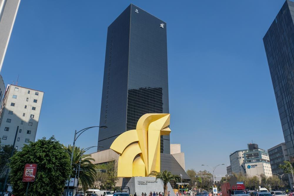 El Caballito. Paseo de la Reforma