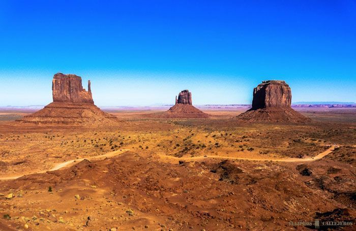 Monument Valley en el Oeste de Estados Unidos