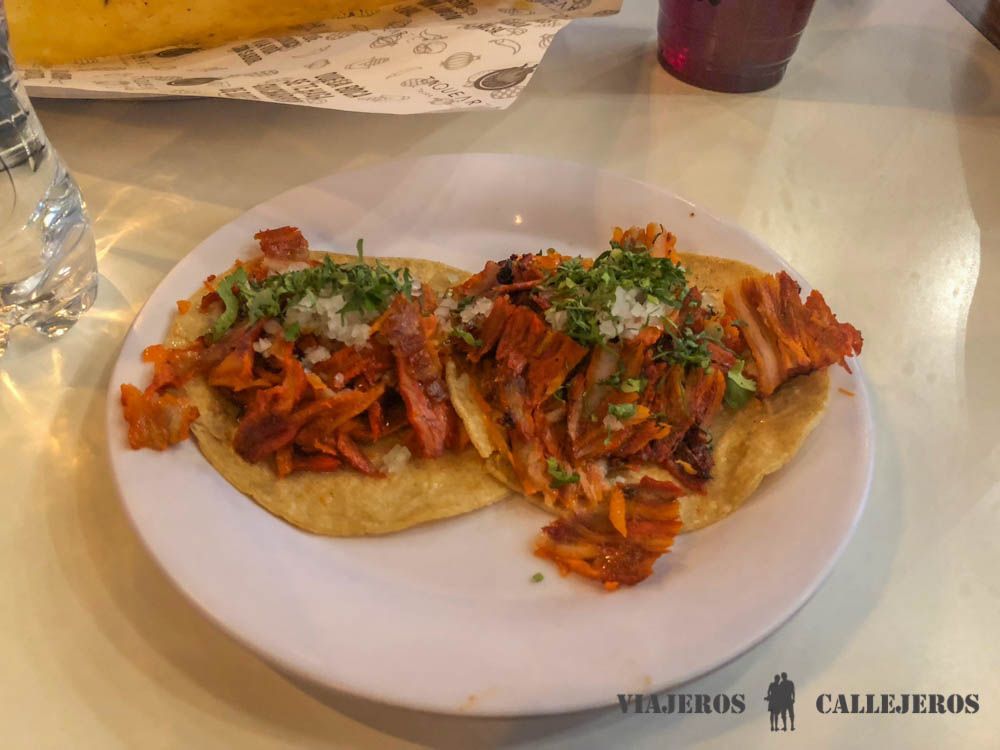 Tacos al pastor en Taquearte