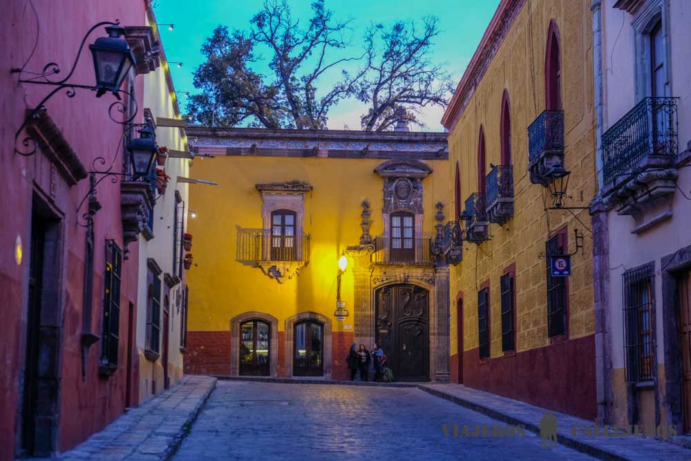 Cae la tarde en San Miguel de Allende