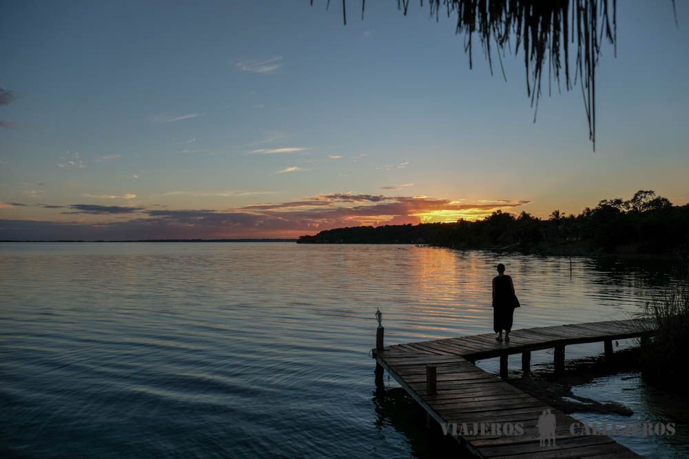 Atardecer en Villas Eco-Románticas Kúuch Ka´anil