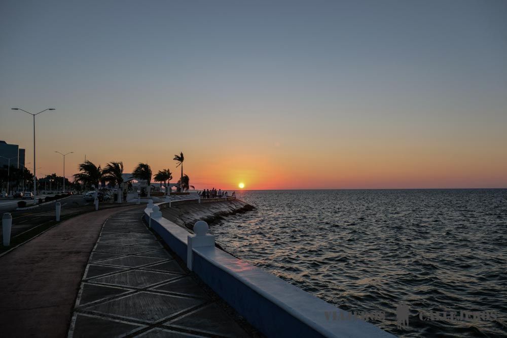 Atardecer en Campeche