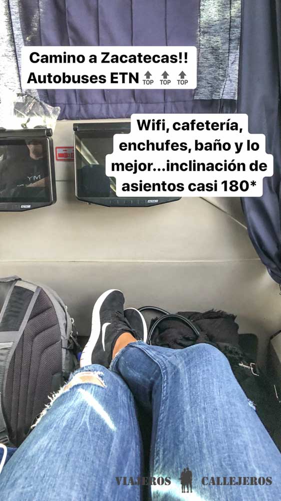 Autobús de Guanajuato a Zacatecas
